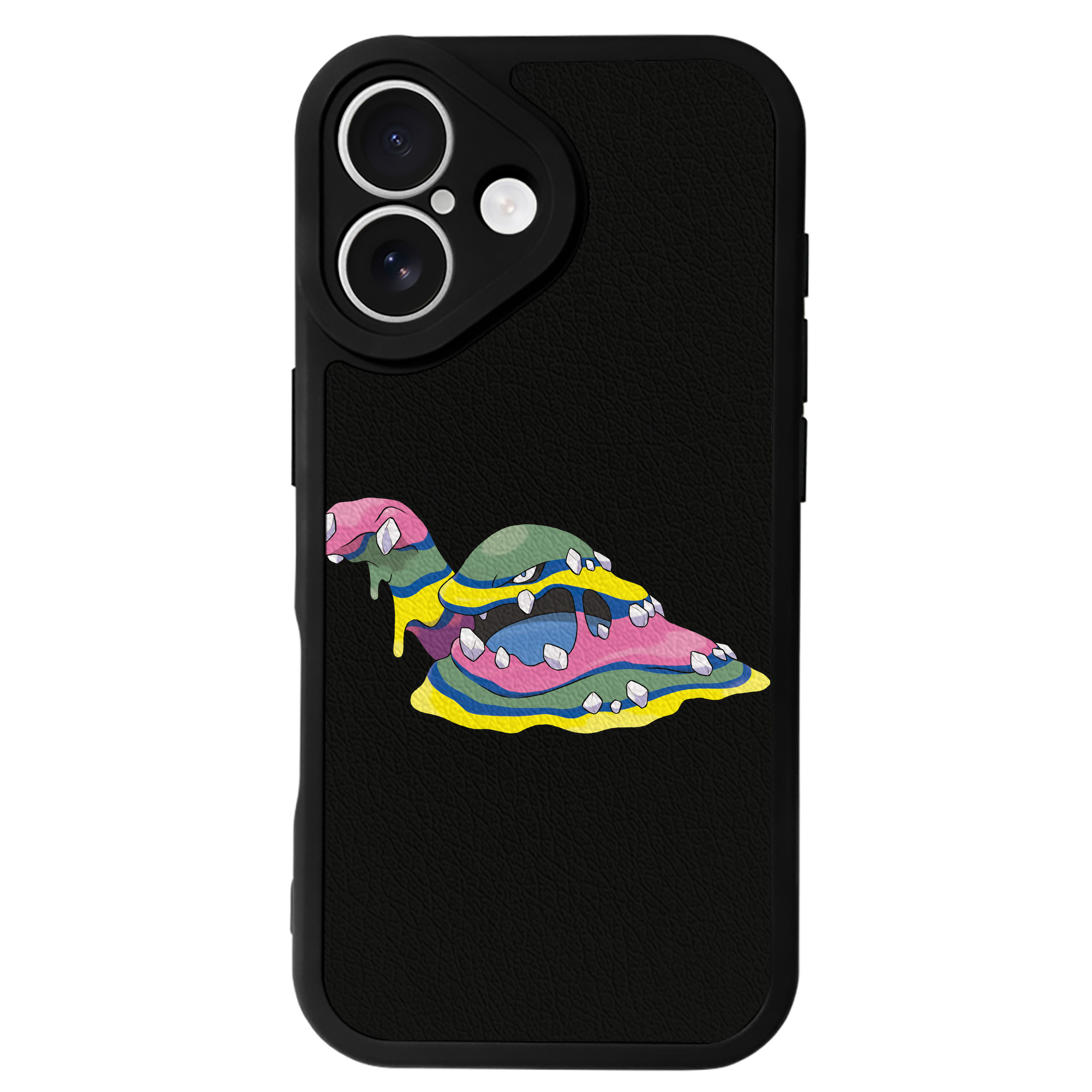 （画像用） ポケットモンスター Pokémon 【iPhone 16シリーズ対応】シリコンスマホケース（レザー調） 材質：シリコン